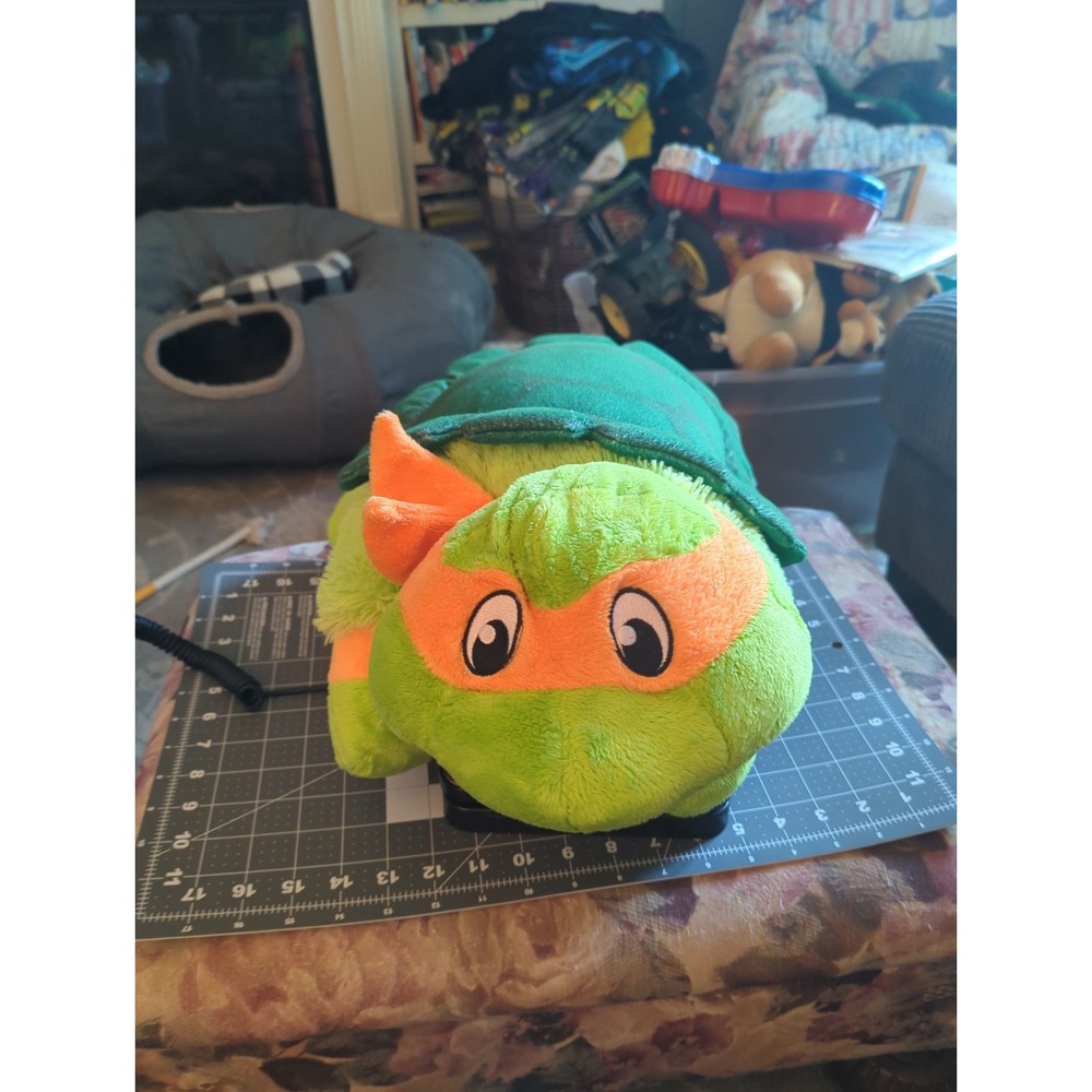 Teenage Mutant Ninja Turtles Michelangelo Pillow Pet Nickelodeon 18' Plush